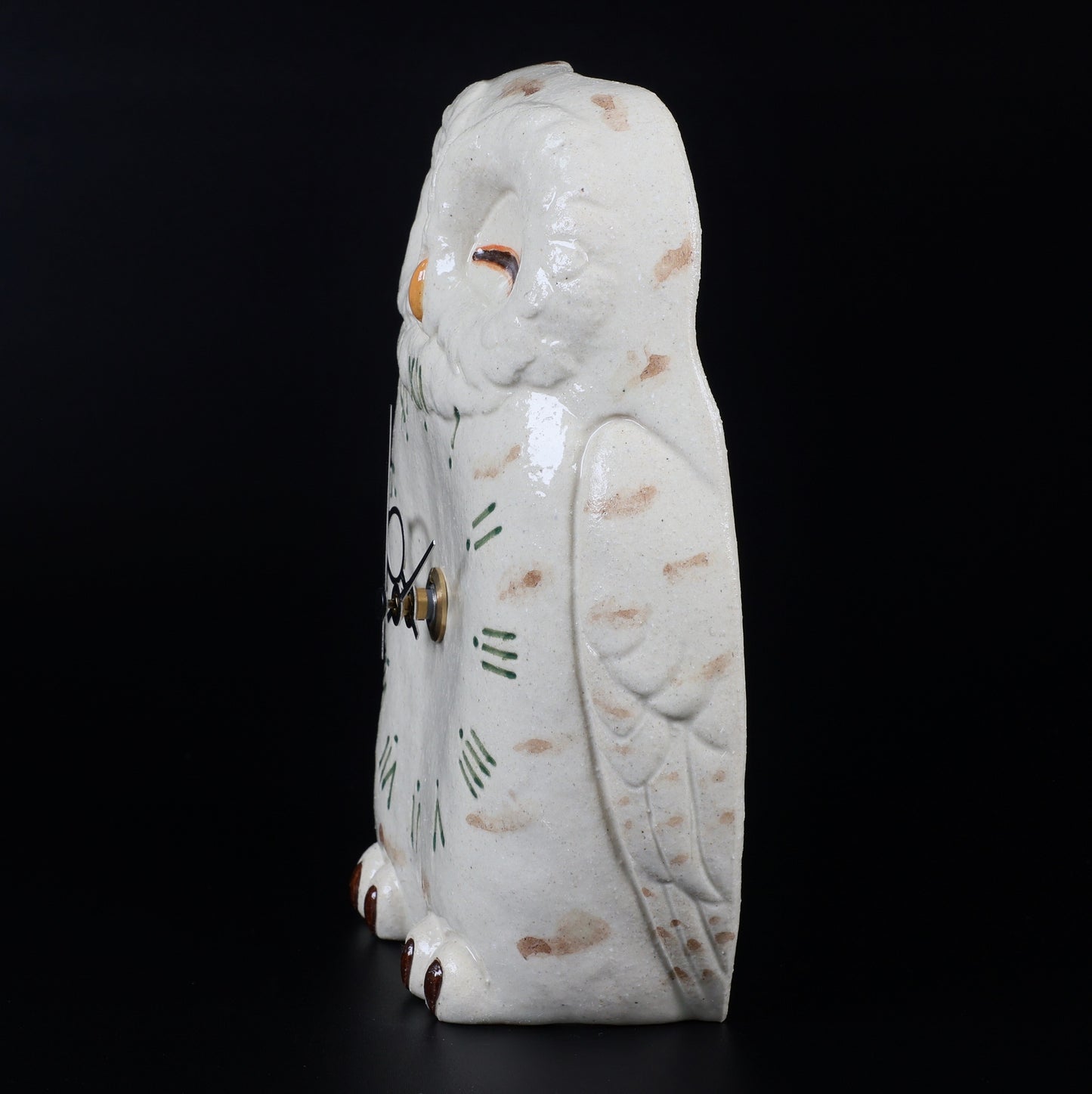 Owl clock, Owl shaped analog clock, Owl shaped table clock, Free shipping