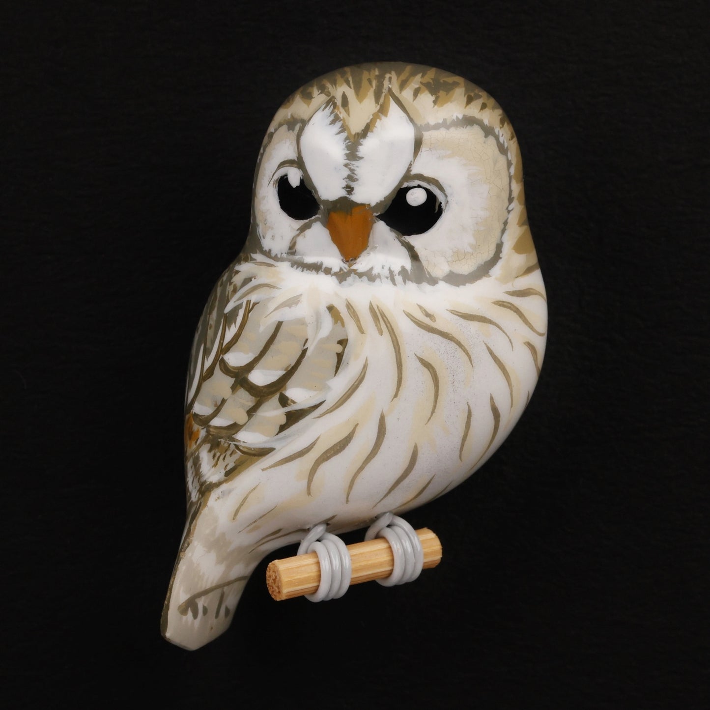 Bird Pin Brooch, Bird Brooch, Elegant Bird Pin, Handcrafted Bird Accessory, Craft Japan, Cute Bird Brooch, Free Shipping