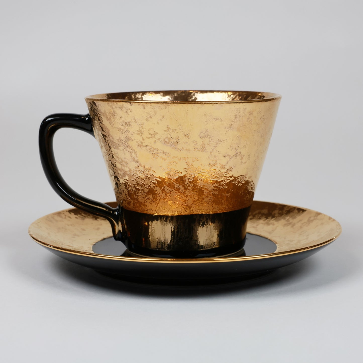 Silent Elegance | Arita Coffee Cup & Saucer | Japanese Arita cup and saucer | luxury gift for coffee lovers