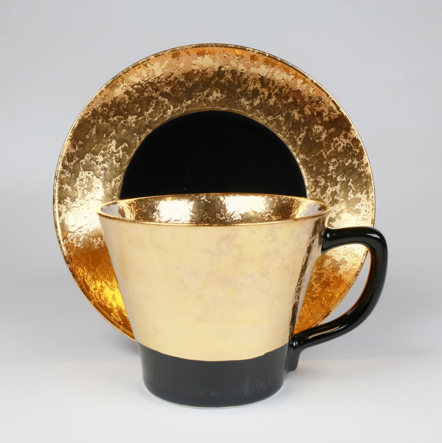 Silent Elegance | Arita Coffee Cup & Saucer | Japanese Arita cup and saucer | luxury gift for coffee lovers