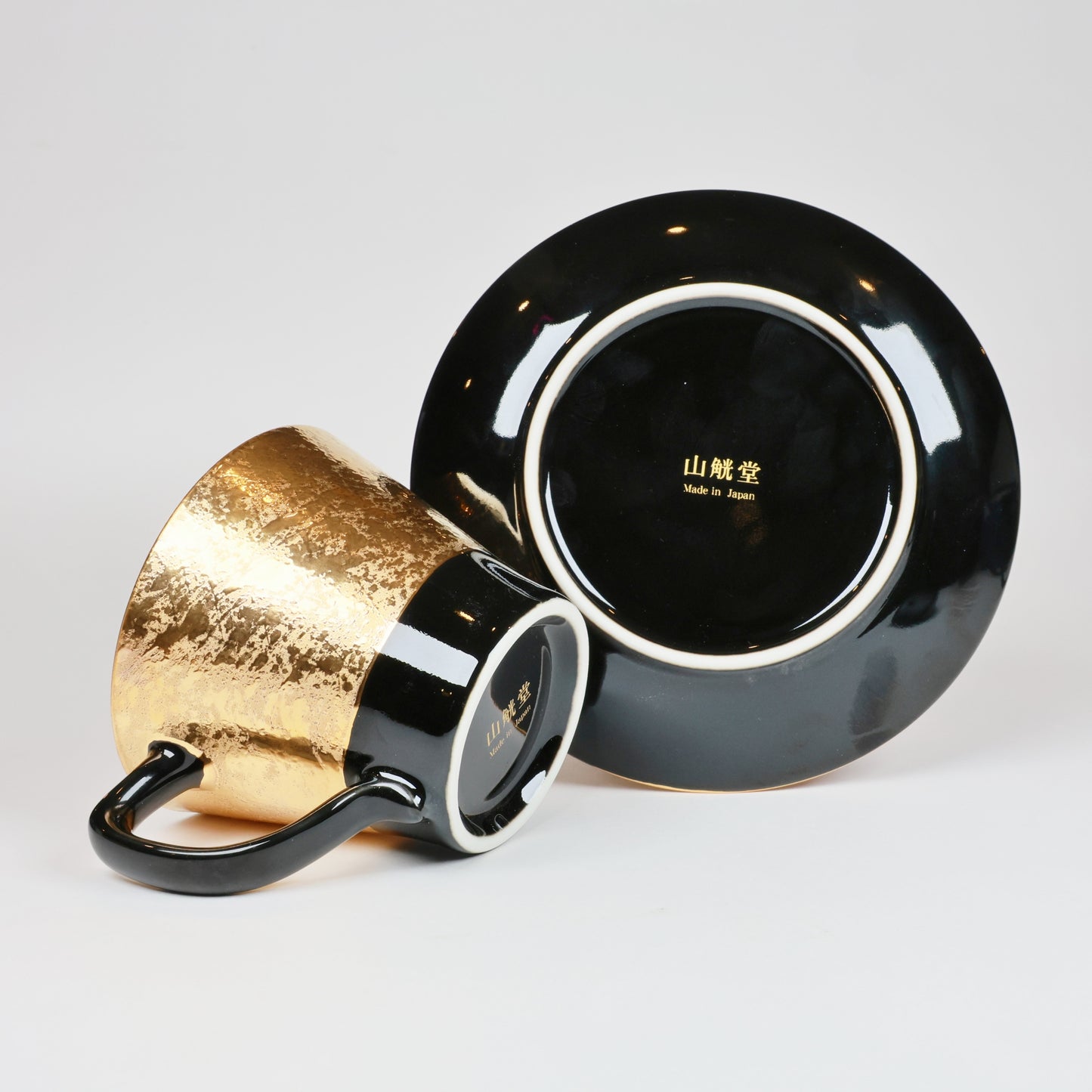 Silent Elegance | Arita Coffee Cup & Saucer | Japanese Arita cup and saucer | luxury gift for coffee lovers