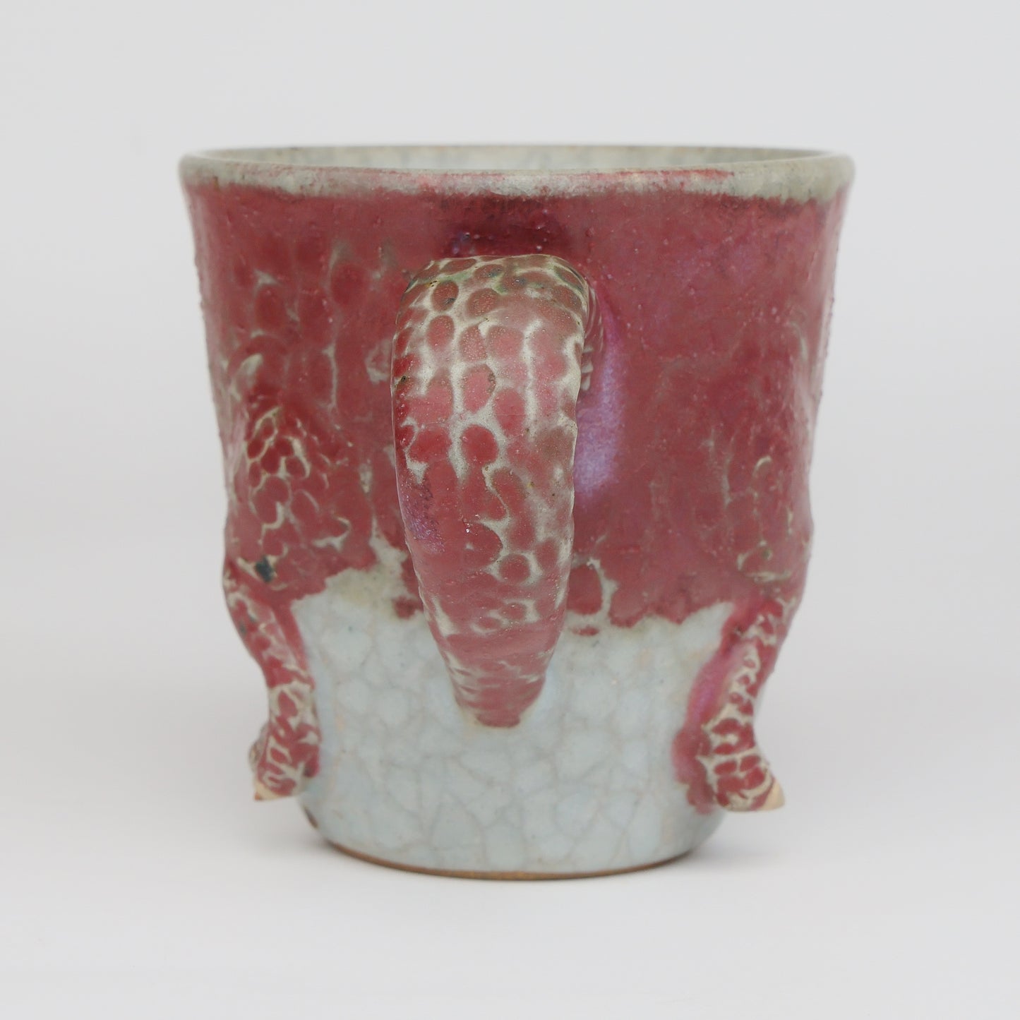 Tyrannosaurus Dinosaur Mug | Handmade Japanese Ceramic Art Cup | Handcrafted Tyrannosaurus Mug | Made in Japan