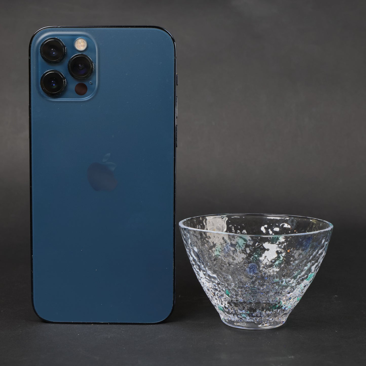 Edo Glass Sake Cups Set of 3 | Mizusaki Glass “Kōsai” Guinomi | Japanese Handmade Glassware | Sake cup | Made in Japan