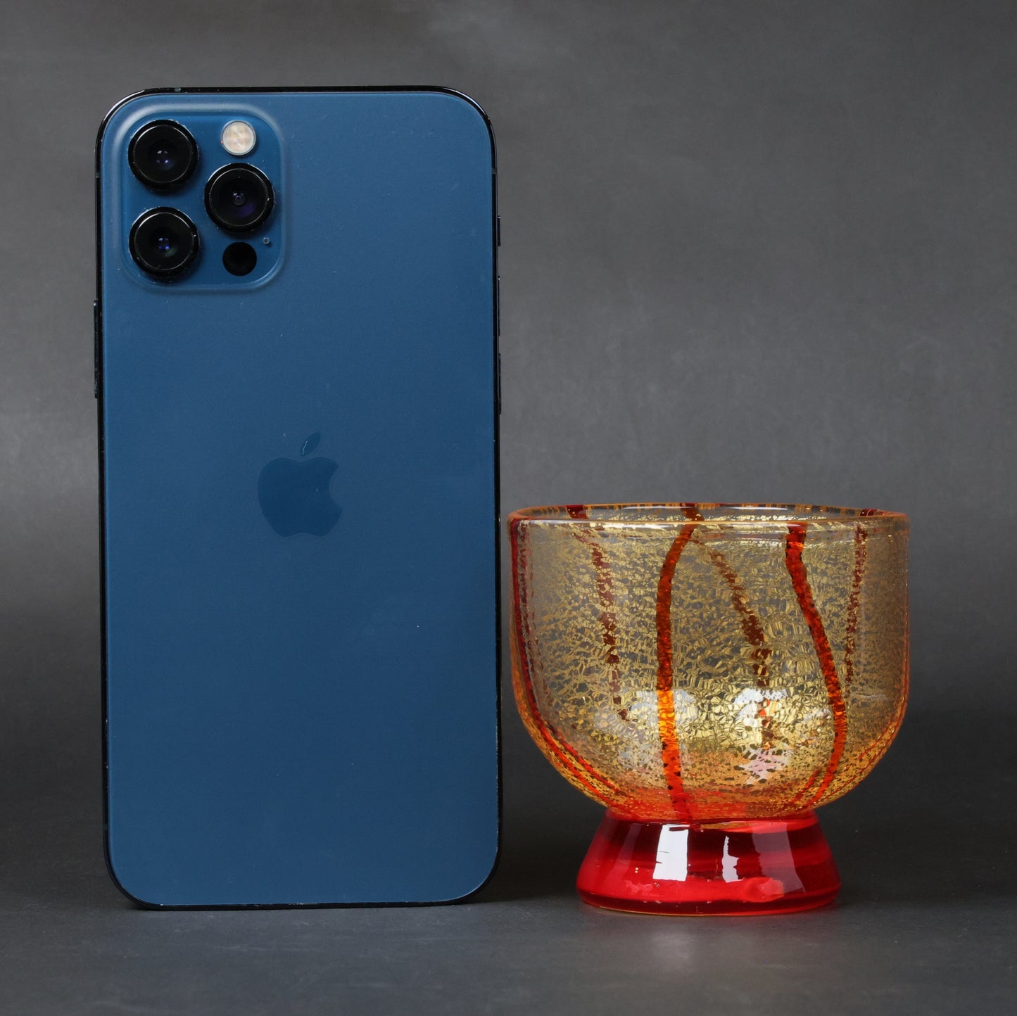 Japanese Sake Glass | Japanese Sake Cup | Hakata Craft Glass | Glass | Red glass | Japanese gift | Made in Japan