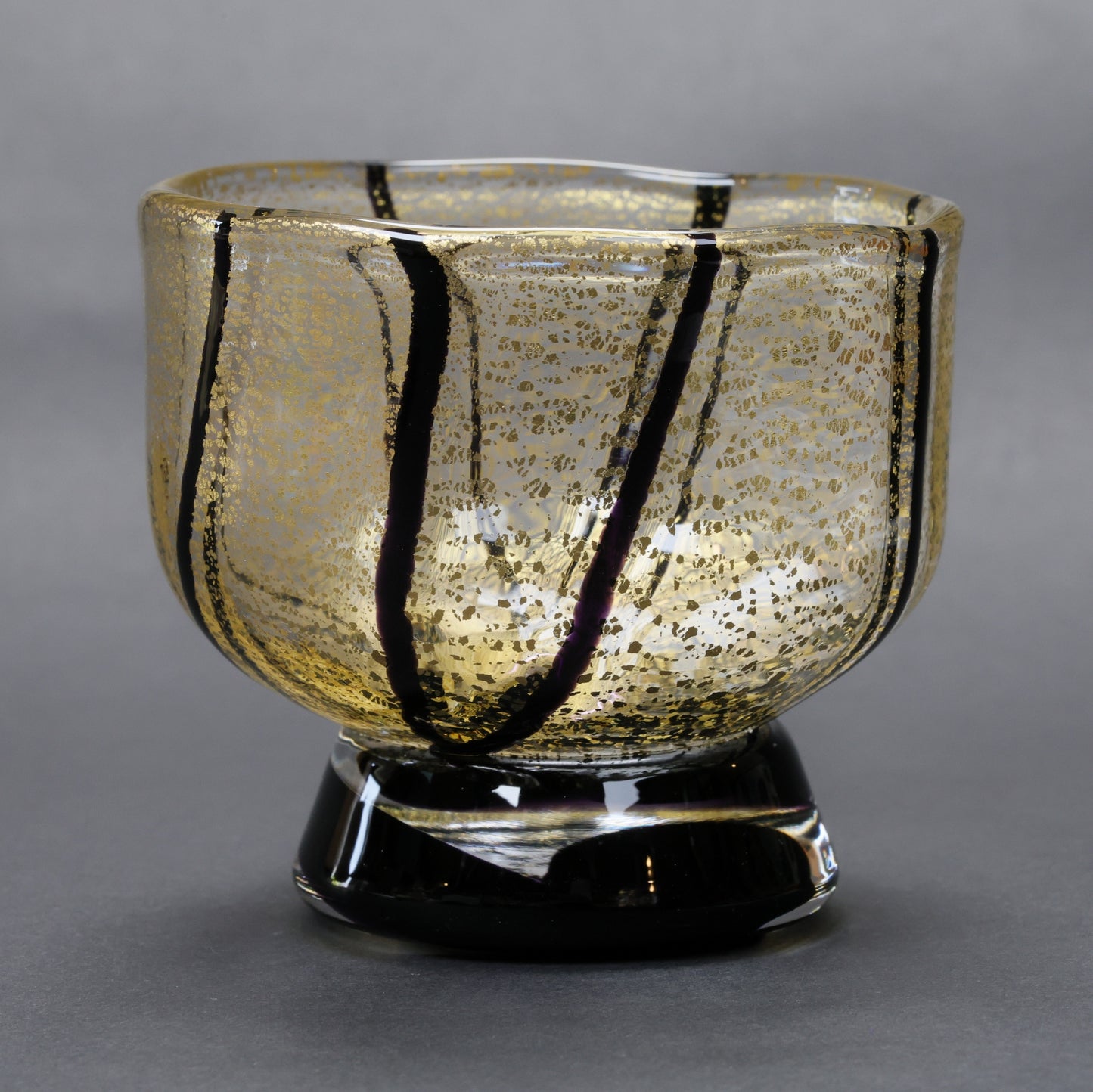 Hakata Vidro Gold Leaf Glass | Sake cup | Japanese sake cup | Made in Japan