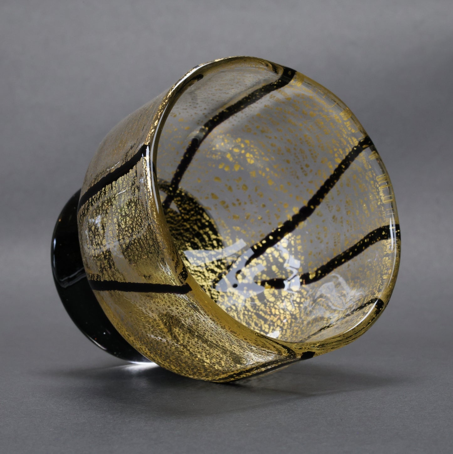 Hakata Vidro Gold Leaf Glass | Sake cup | Japanese sake cup | Made in Japan