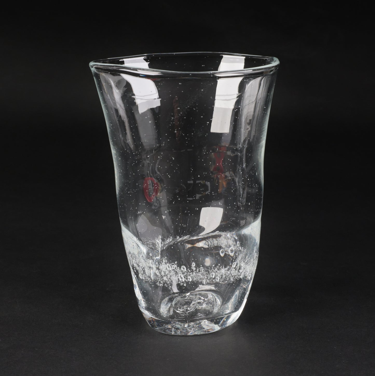 Handmade Glassware Set | Crystal-Clear Beer Glass & Rock Glass | Handmade Beer and Whiskey Glass Pair