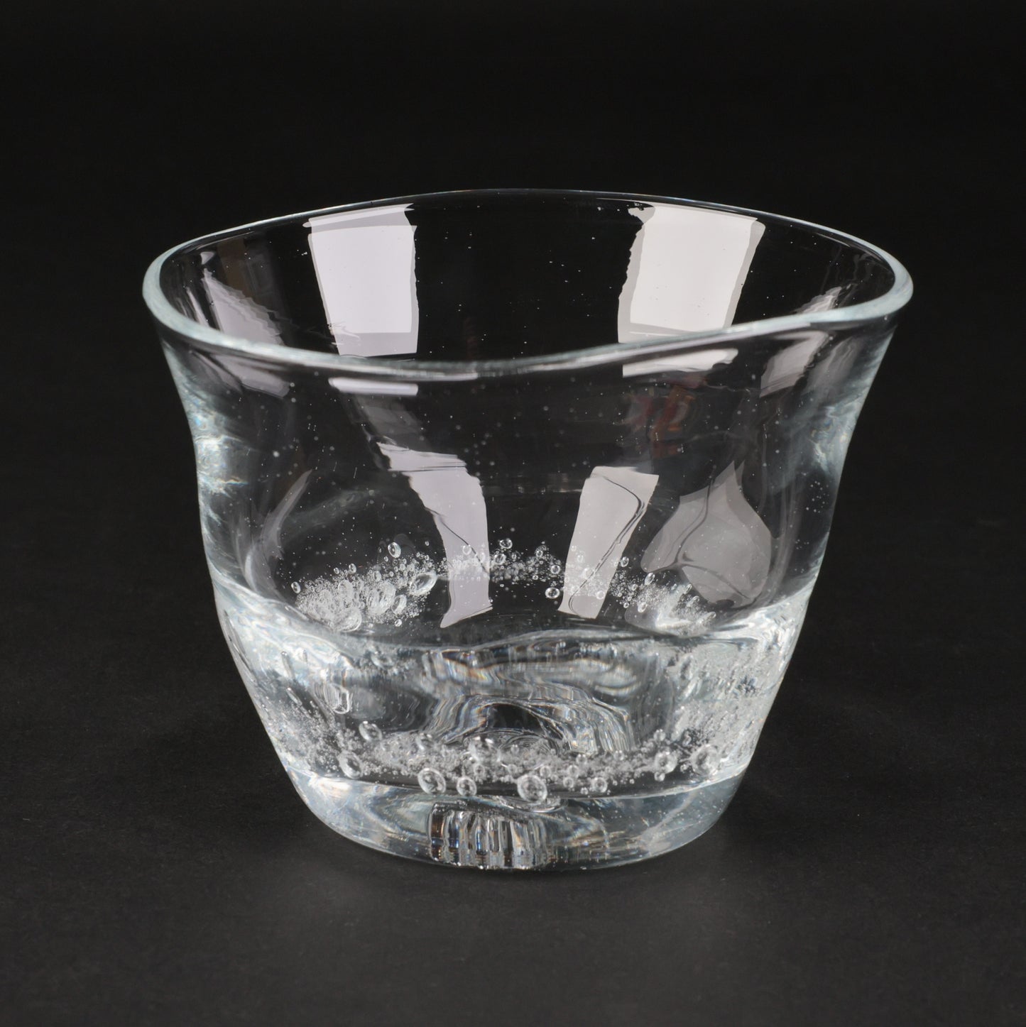 Handmade Glassware Set | Crystal-Clear Beer Glass & Rock Glass | Handmade Beer and Whiskey Glass Pair