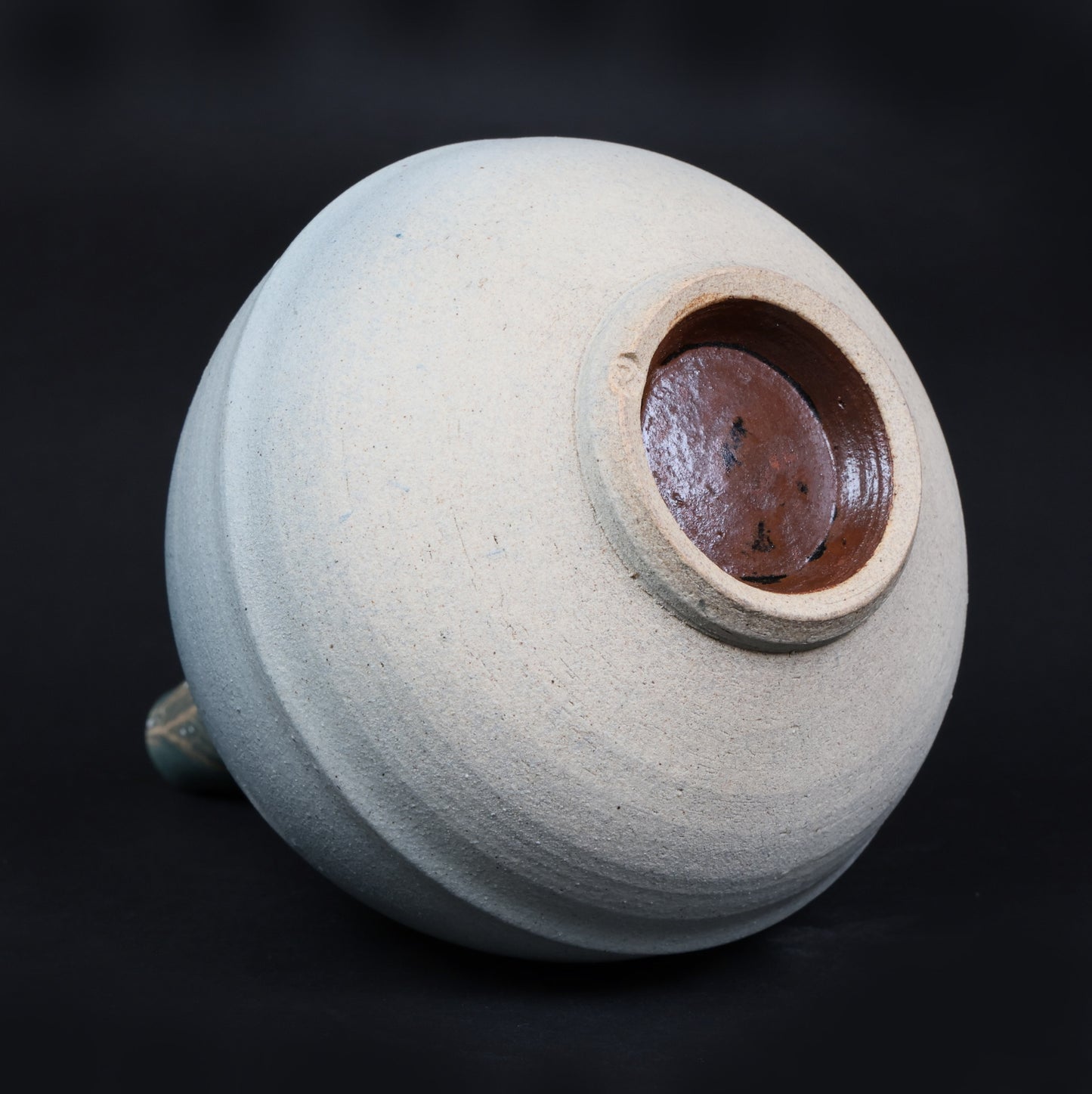 Matcha Mist | Handmade Kasama Ware Flower Vase | Green Haze | Kasama Pottery Bud Vase | Japanese ceramic vase | Small flower vase | Made in Japan