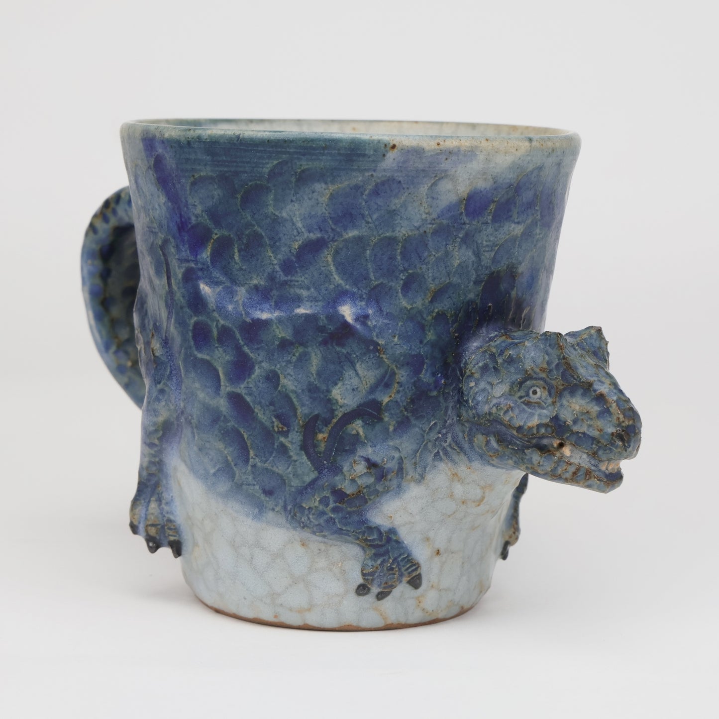 Allosaurus Dinosaur Mug | Japanese Pottery Art Cup | Dinosaur / Mug / Japanese Pottery / Artist / Handmade | Made in Japan