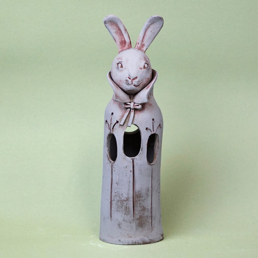 Rabbit vase | Japanese craft | Japanese handcraft | Animal ceramic | Handmade | MinimalistHomeDecor | Made in Japan