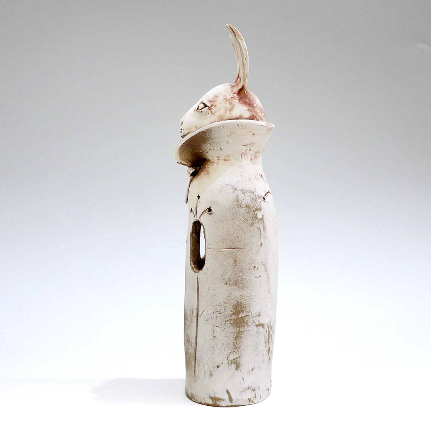 Rabbit vase | Japanese craft | Japanese handcraft | Animal ceramic | Handmade | MinimalistHomeDecor | Made in Japan