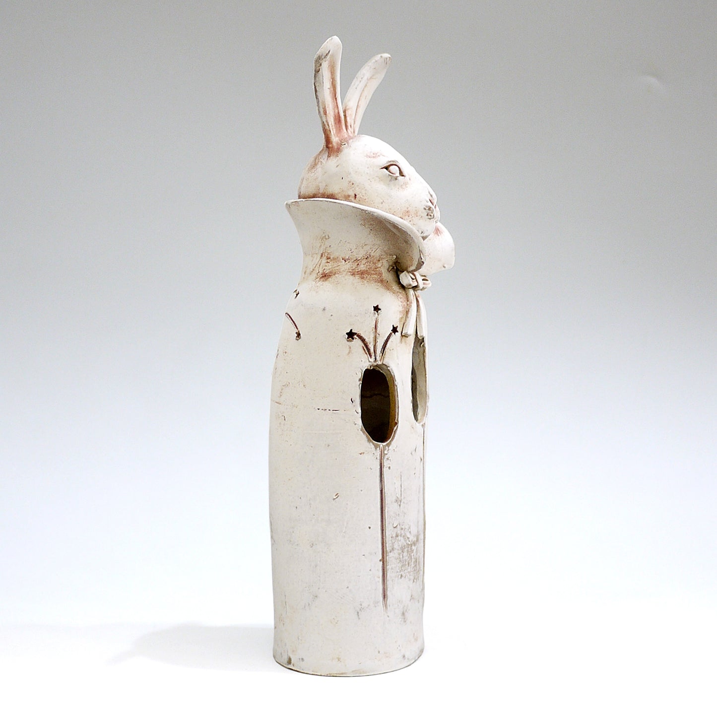 Rabbit vase | Japanese craft | Japanese handcraft | Animal ceramic | Handmade | MinimalistHomeDecor | Made in Japan