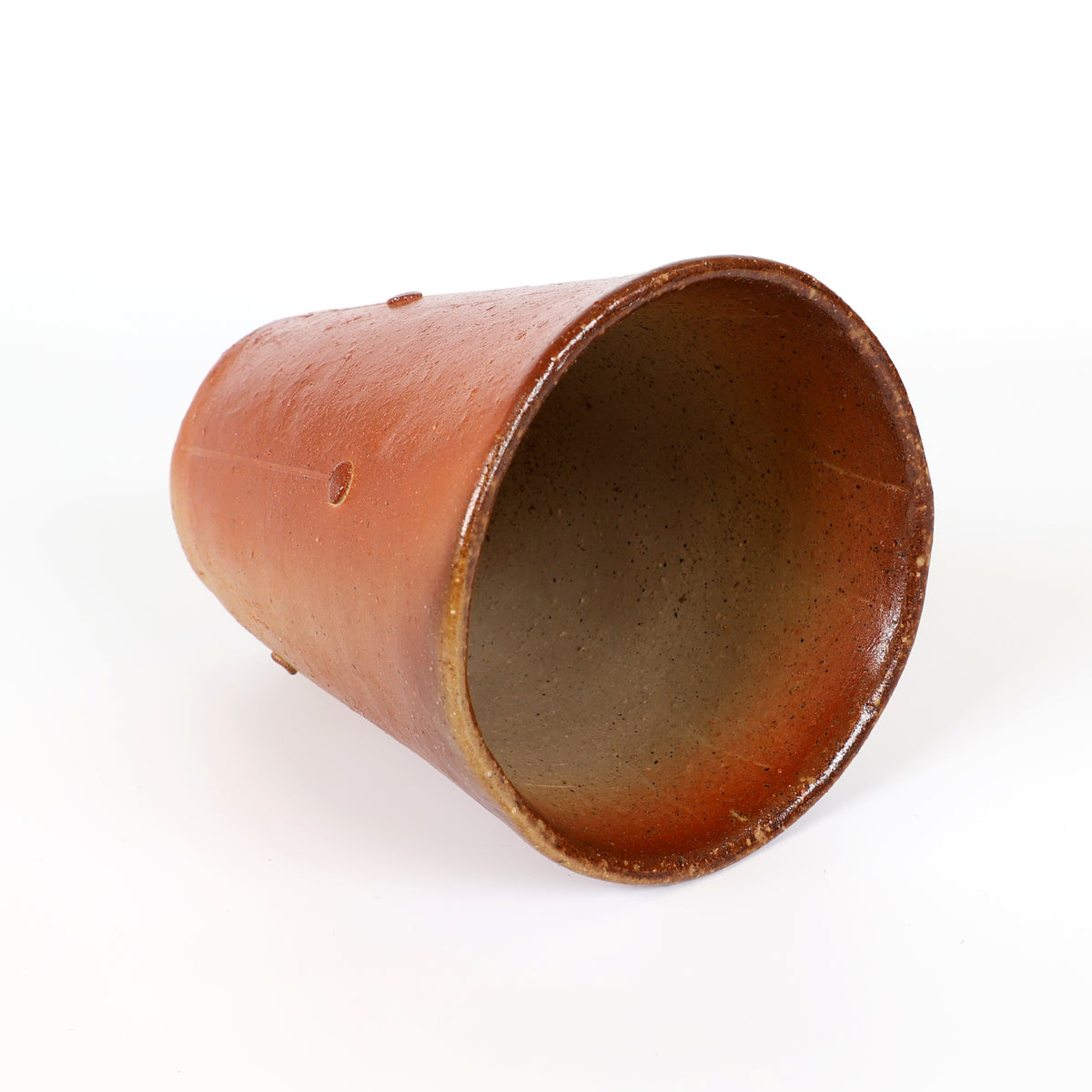 Bizen Ware | Japanese Handmade Beer Cup | Bizen-yaki Beer Mug | Traditional Japanese Pottery | Unglazed Stoneware Tumbler | Handmade Ceramic Drinkware | Yayoi Shimizu Made in Japan