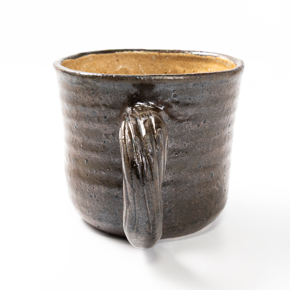Handmade Ceramic Bernese Mountain Dog Coffee Mug - Cute Animal Small Japanese Pottery Tea Cup & Gift (5 oz / 150ml)